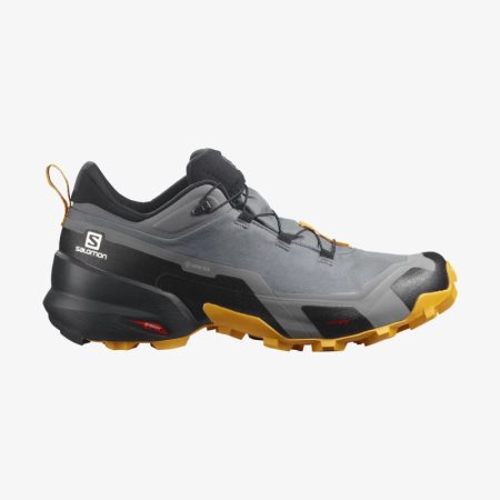 Salomon CROSS HIKE GORE-TEX Mens Hiking Shoes Grey | Salomon South Africa